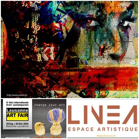 ArtFairLineaArt Exposition collective Art Fair Lausanne organisé par la galerie Linea Art à Morges
