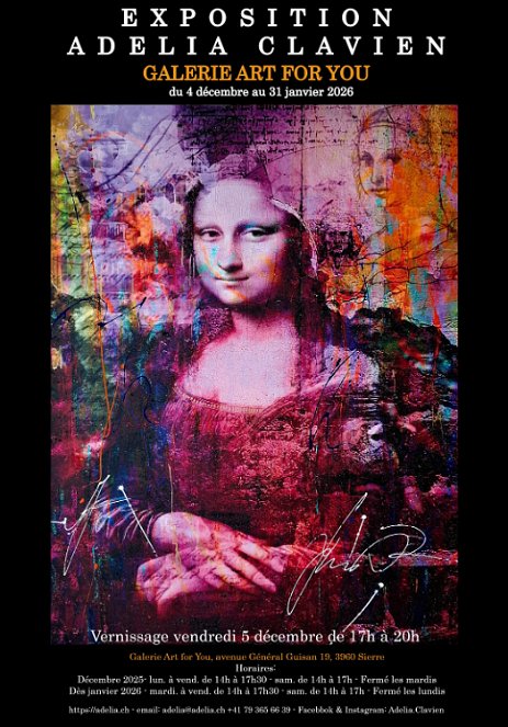 ExpositionSierre_Ad_Dec SIERRE - Expositon Pop Art de Adelia Clavien