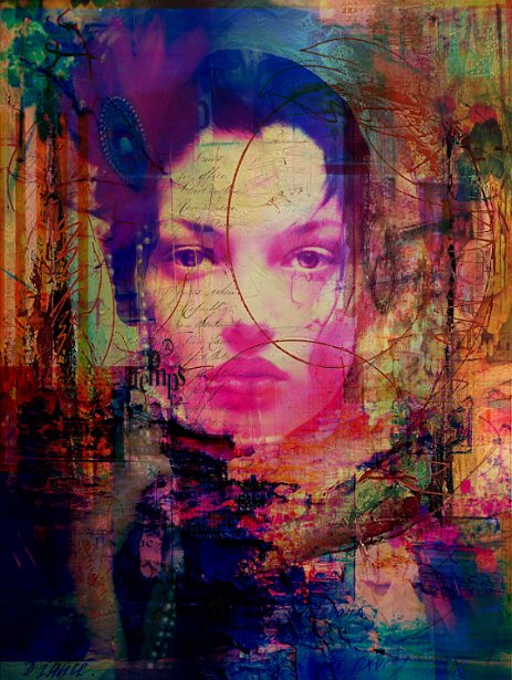 LadyWithNumber20_Projet16.jpg “Exploring various painting technics, I use my knowledge of photography to create original paintings mixed with photography – New Pop Realism.