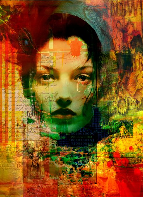 LadyWithNumber20_Projet6.jpg “Exploring various painting technics, I use my knowledge of photography to create original paintings mixed with photography – New Pop Realism.