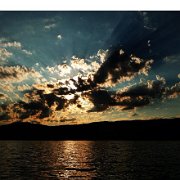 A_Coucher de Soleil_Estavayer le Lac