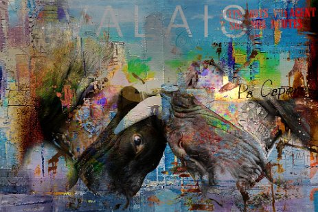 ReinesValaisannes_Projet1.jpg “Exploring various painting technics, I use my knowledge of photography to create original paintings mixed with photography – New Pop Realism.