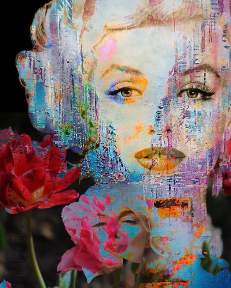 MarylinFashion_Projet8.jpg “Exploring various painting technics, I use my knowledge of photography to create original paintings mixed with photography – New Pop Realism.