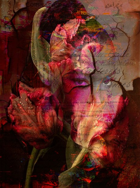 Naomi_TheBeautifulFlower_Projet3.jpg “Exploring various painting technics, I use my knowledge of photography to create original paintings mixed with photography – New Pop Realism.